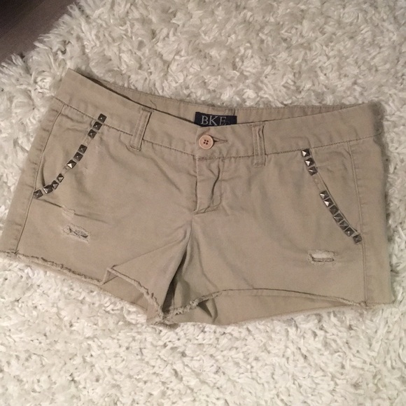BKE Pants - BKE Distressed Khaki Shorts